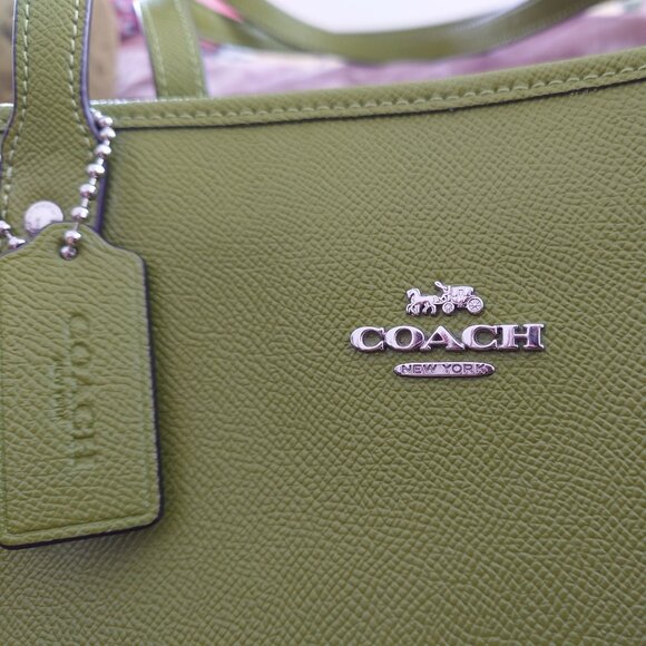Coach Crossgrain City Zip Tote - Picture 2 of 13